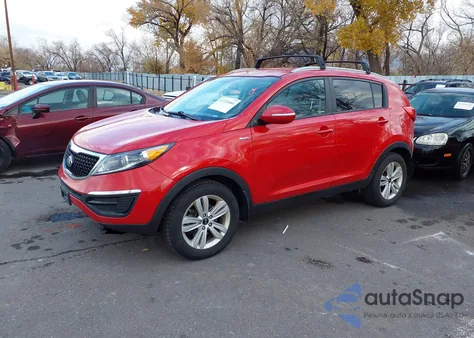 2014 Kia Sportage Lx z USA, uszkodzony, nr VIN KNDPBCAC4E7640892